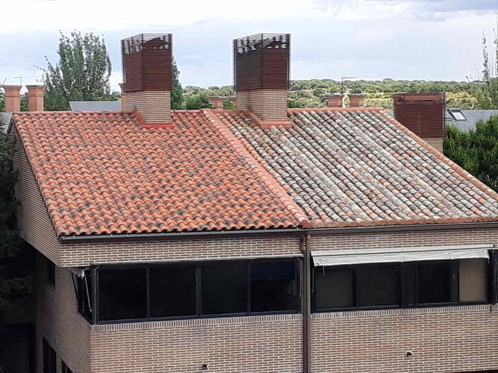 reparación tejados tejas madrid